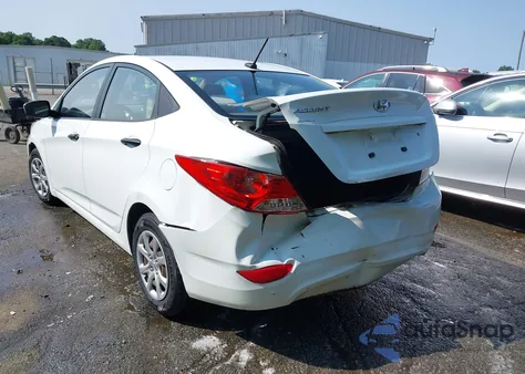2012 Hyundai Accent Gls/Gs z USA, uszkodzony, nr VIN KMHCT4AE8CU054032